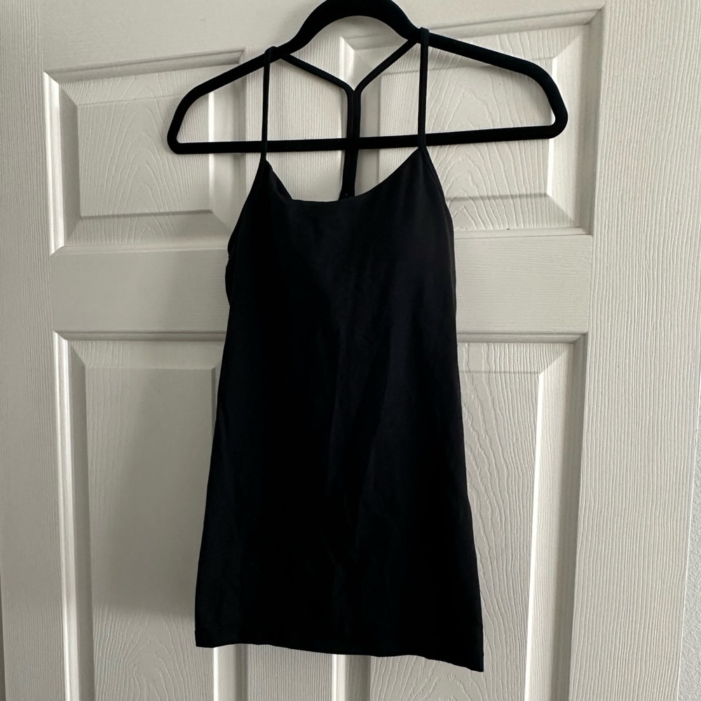 Lululemon Women’s Y Back Classic Tank Size 6 BLACK